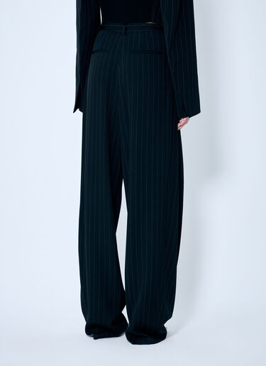 Sportmax Bernard Pinstripe Pants Black spx0259006