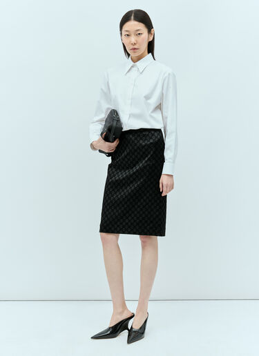 Gucci 자수 클래식 셔츠 화이트 guc0255186