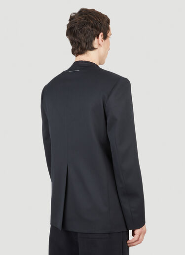 MM6 Maison Margiela Raw Edge Blazer Black mmm0151002