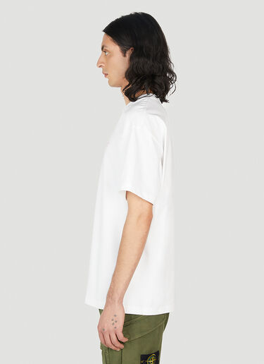 Balder Patch T-Shirt Soulland Balder Patch T-Shirt White sld0352017
