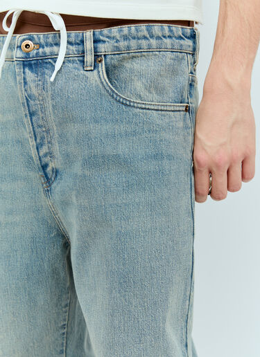 Miu Miu Five Pocket Jeans Blue miu0355001