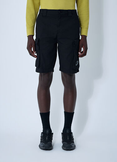 카고 쇼츠  C.P. Company 카고 쇼츠  블랙 pco0160008