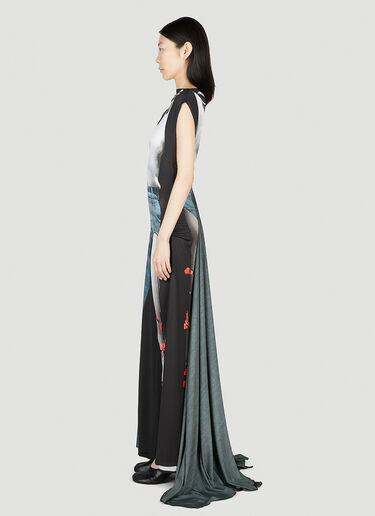 Y/Project x Jean Paul Gaultier Trompe L'Oeil Pant Dress Black jpg0252013