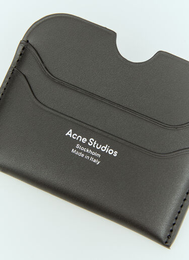 Acne Studios レザーカードホルダー  ブラック acn0355013
