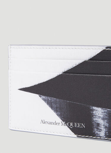 Alexander McQueen 브러시스트로크 카드홀더 블랙 amq0152029