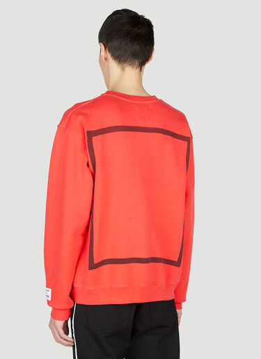 Gallery Dept. Musique Crew Neck Sweatshirt Red gdp0150038