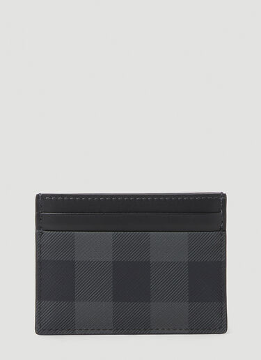 Check Cardholder Burberry Check Cardholder Black bur0153045