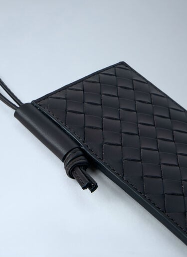 Bottega Veneta Intrecciato Piccolo Badge Holder Brown bov0163010