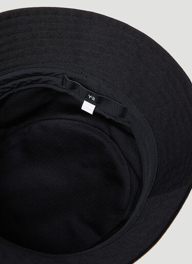 Logo Embroidery Bucket Hat Y-3 Logo Embroidery Bucket Hat Black yyy0354023