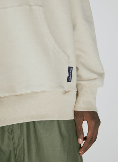 Comme des Garçons Homme Logo Embroidery Hooded Sweatshirt Beige cdh0154007