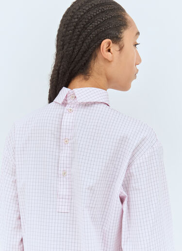 Dries Van Noten High Neck Shirt Pink dvn0258003