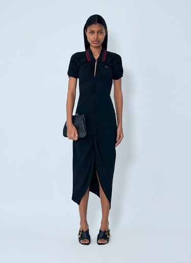 Vivienne Westwood Pulling Midi Dress Green vvw0263008