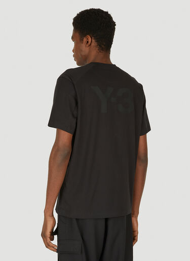 Y-3 徽标图案T恤 黑 yyy0149009