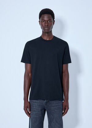 Jil Sander Cotton Jersey T-Shirt Black jil0165001