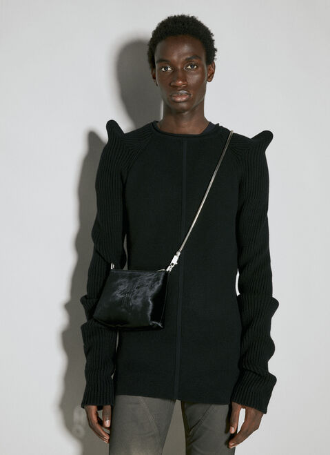 Moncler + Rick Owens Small Adris Crossbody Bag Black mcs0355006