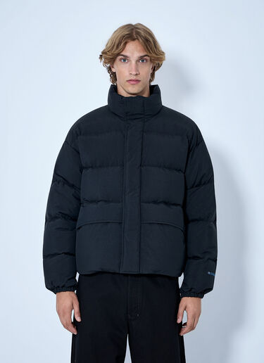 LN-CC® - Jil Sander: High-Neck Puffer Jacket - Black Jil Sander High-Neck Puffer Jacket Black jil0165003