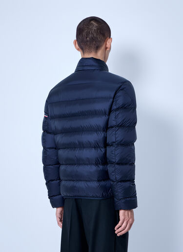 LN-CC® - Moncler: Ravenlock Hooded Short Down Jacket - Dark Blue Moncler Ravenlock Hooded Short Down Jacket Dark Blue mon0166043