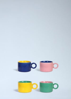 &k Amsterdam Set Of Four Chiquito Mugs Multicolour wps0692381