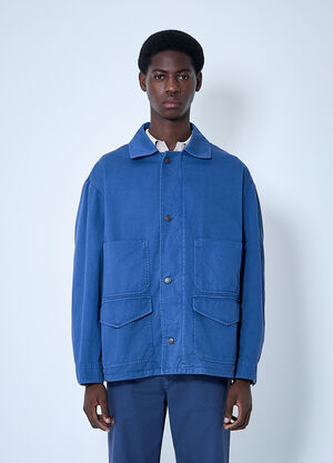 The Row Joshua Jacket Blue row0160005