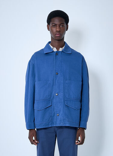 The Row Joshua Jacket Blue row0160005