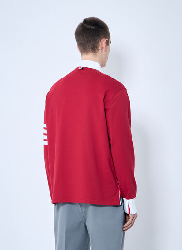 Thom Browne Rugby Jersey Long Sleeve Top Red thb0159007