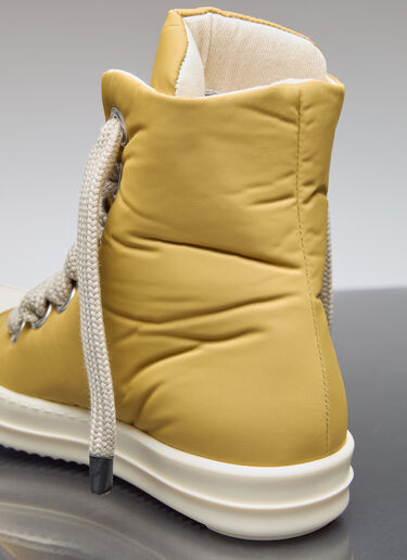 Rick Owens DRKSHDW Jumbo Lace Puffer Sneakers Yellow drk0156023