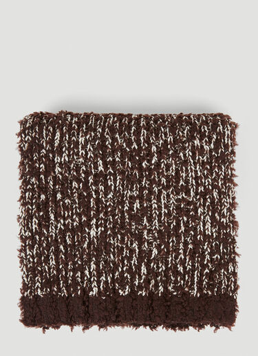 Acne Studios 촘촘한 스카프 브라운 acn0150082