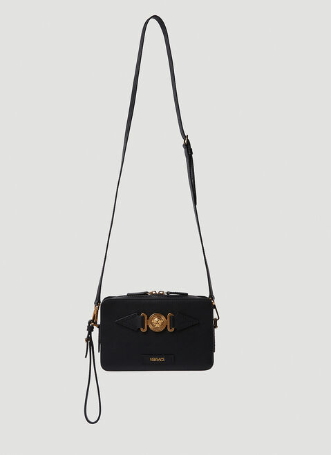 Thom Browne Medusa Biggie Crossbody Bag Black thb0153022