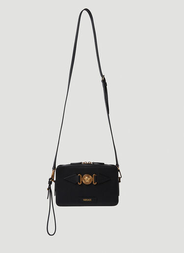 Versace Medusa Biggie Crossbody Bag Black ver0149027