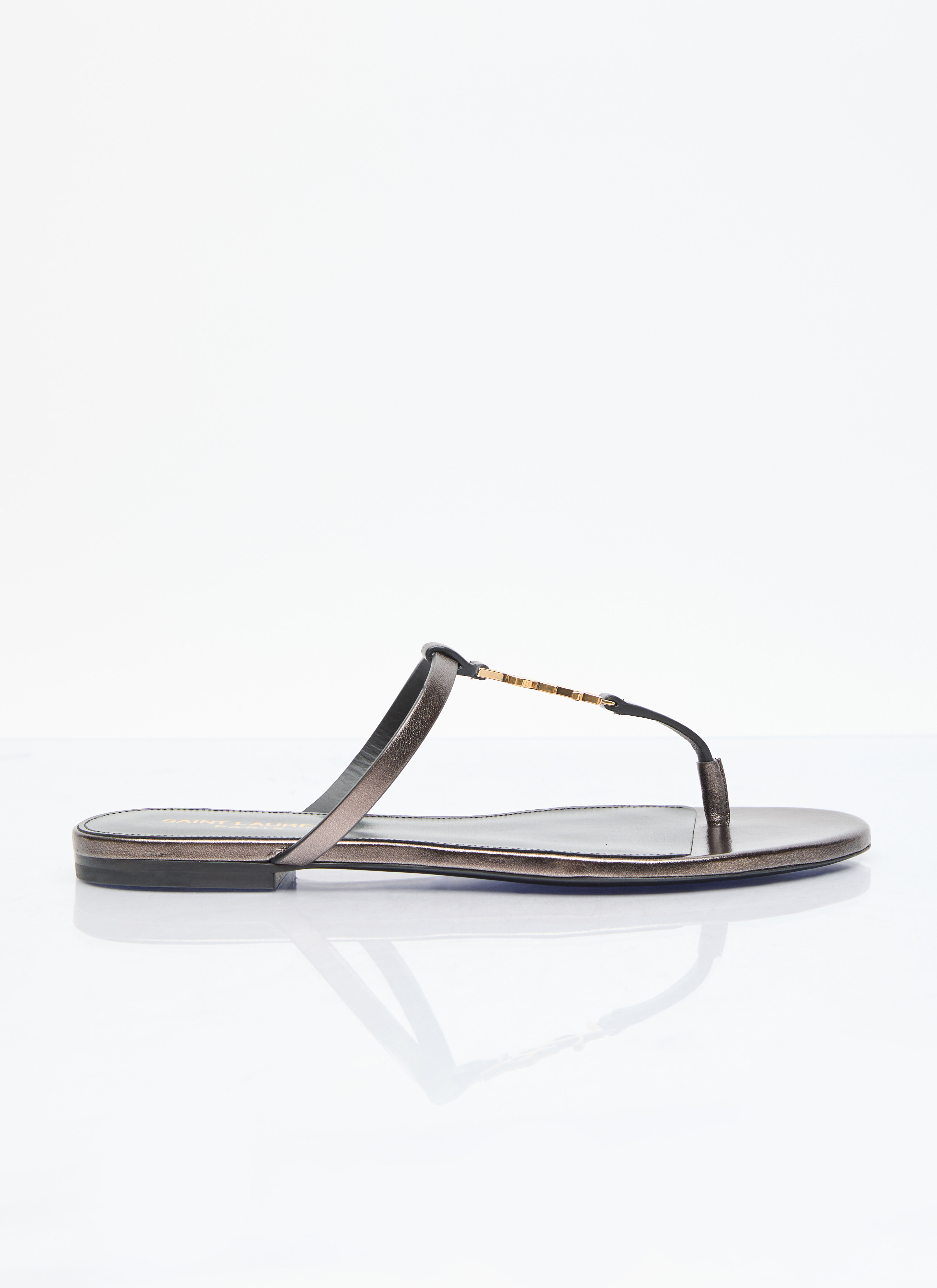 Chloé Cassandra Slide Sandals Black chl0256009