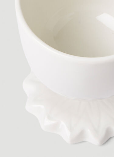 Paula Canovas del Vas 花朵造型杯 白色 pcd0350021