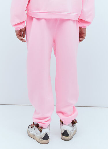 ERL Logo Fleece Track Pants Pink erl0153002