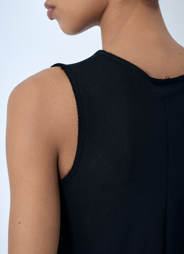 Sleeveless Mesh Midi Dress RIER Sleeveless Mesh Midi Dress Black rrr0264001