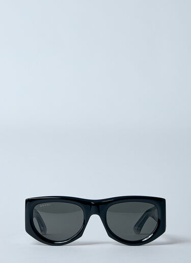 Gucci Rectangular Frame Sunglasses Black gus0259055