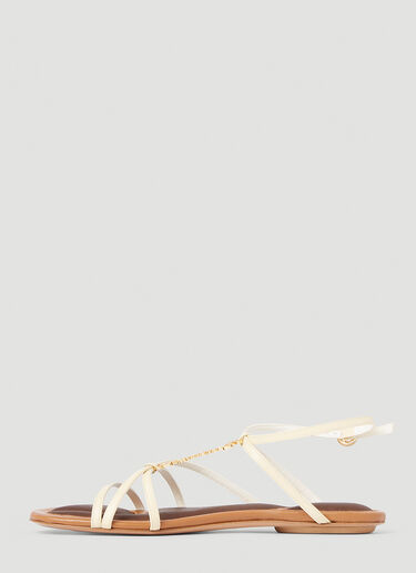 Jacquemus Les Sandales Pralu 凉鞋 奶油色 jac0251058