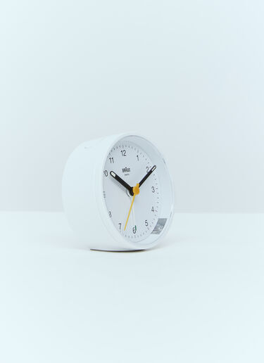 Braun BC12 클래식 아날로그 알람 시계  화이트 bru0355005