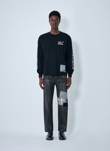 Yohji Yamamoto x Neighborhood Long-Sleeve T-Shirt Black yoy0164015