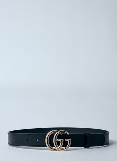 Gucci GG Marmont Thin Belt Black guc0259101