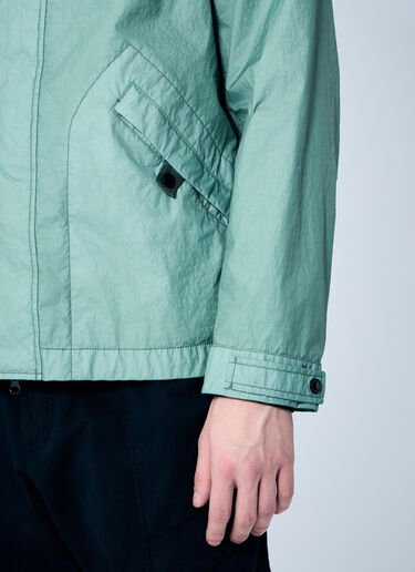 Stone Island Short Parka Jacket Green sto0160031