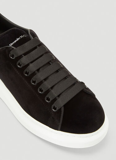 Alexander McQueen Larry Velvet Sneakers Black amq0241059