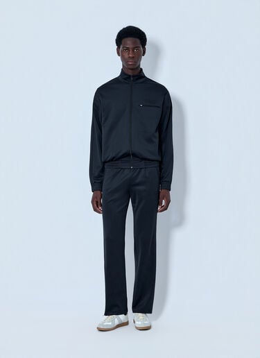 MM6 Maison Margiela Zip-Front Jacket Black mmm0164003