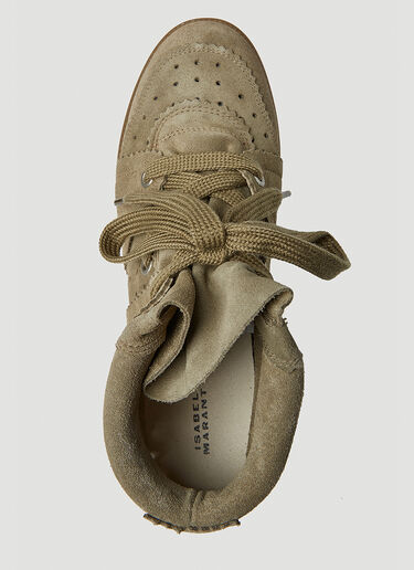 Isabel Marant Bobby Sneakers Beige ibm0251038