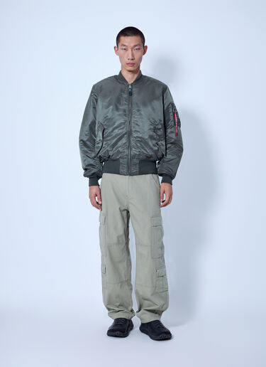 LN-CC® - Alpha Industries: MA-1 Heritage Bomber Jacket - Green Alpha Industries MA-1 Heritage Bomber Jacket Green alp0366008