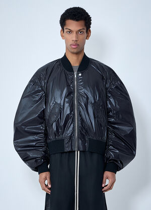 Rick Owens Oversized Bomber Jacket Black ric0163001