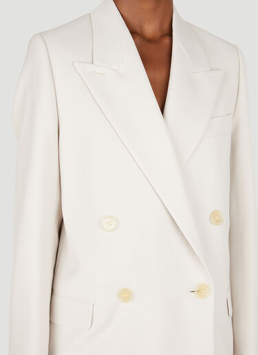 Acne Studios Double Breasted Blazer Cream acn0250063