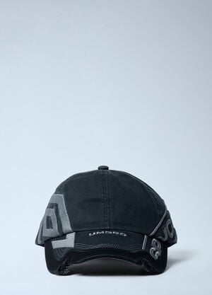 Umbro Logo Motif Baseball Cap Dark Grey umb0162004