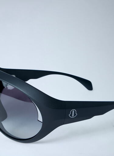 Moncler x Rick Owens Visor Shield Sunglasses Black mcs0363025