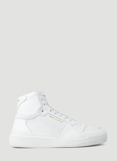 Saint Laurent SL24 High Top Sneakers White sla0147035