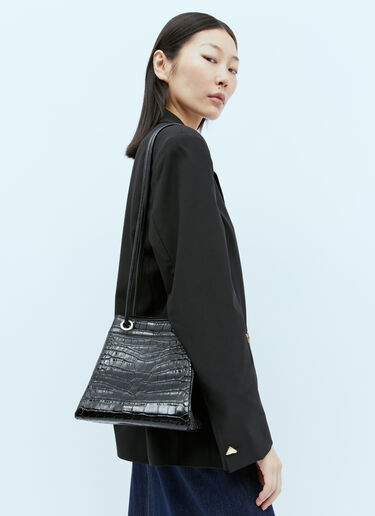 Rejina Pyo Rita Bucket Leather Handbag Black rej0253011