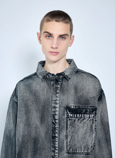 Entire Studios Herculean Denim Shirt Grey ent0158015